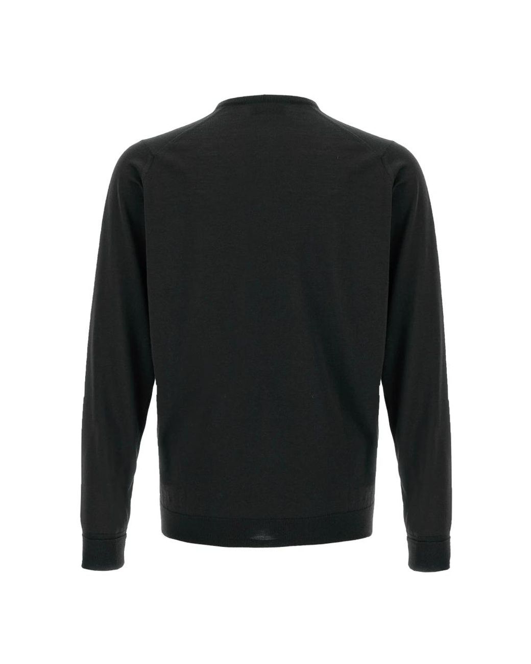 John Smedley Black V-Neck Knitwear for men