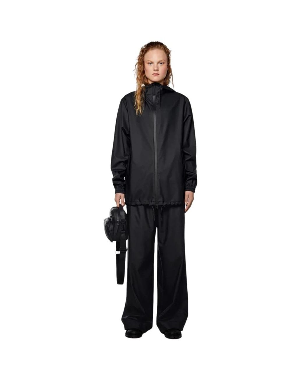 Rain Jackets Rains de color Black