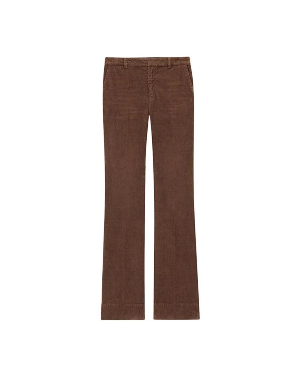 Saint Laurent Brown Wide Trousers