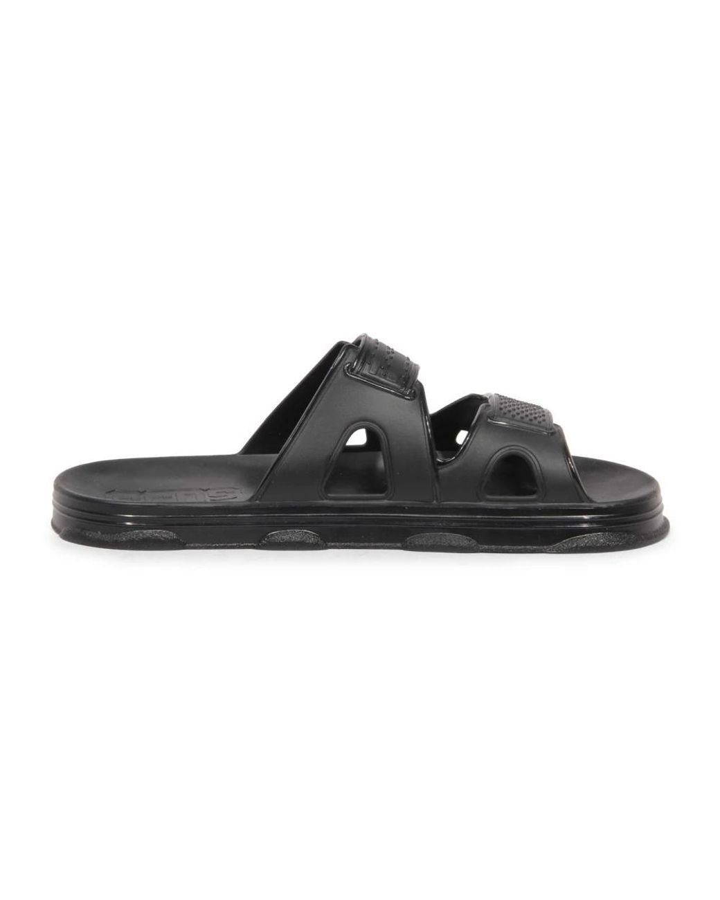 Gcds Schoenen ,Zwart ,Zwarte Ciabatta Gum Slippers Ss 22M470008 in het Black voor heren