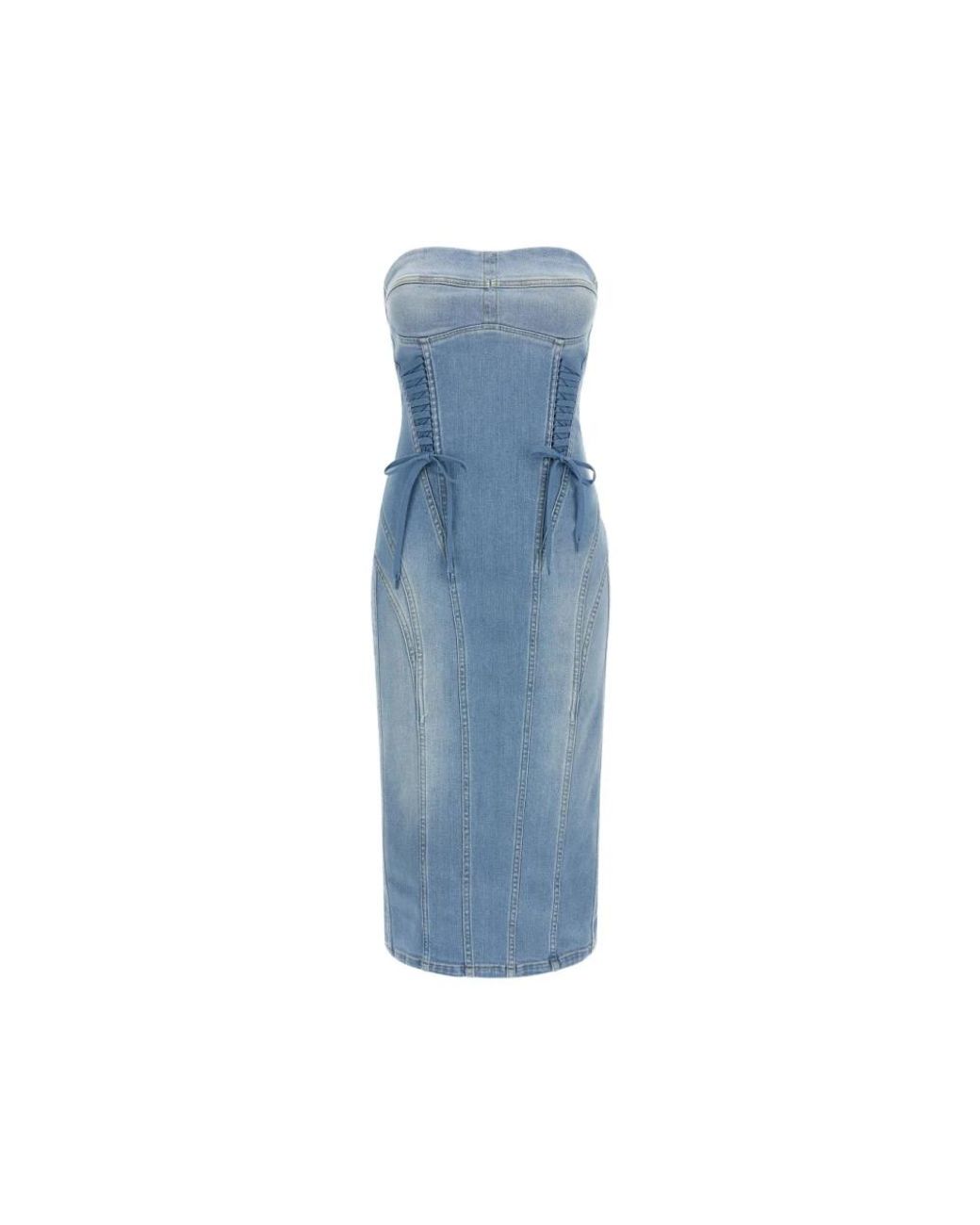 Elisabetta Franchi Blue Short Dresses