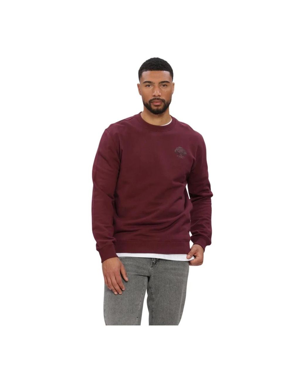 Pure Path Rooted Tree Pullover in Red für Herren