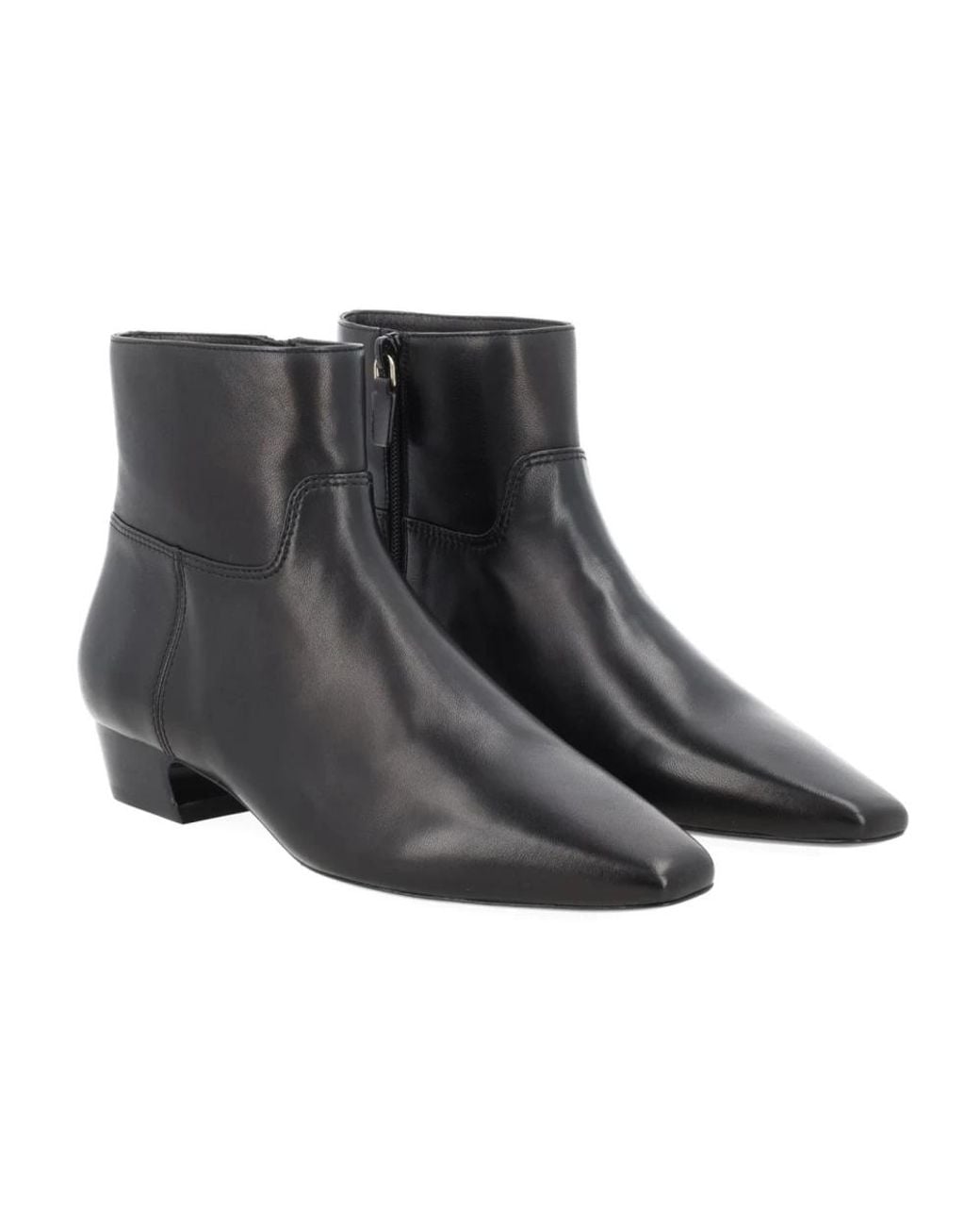 Stuart Weitzman Black Cowboy & Biker Boots