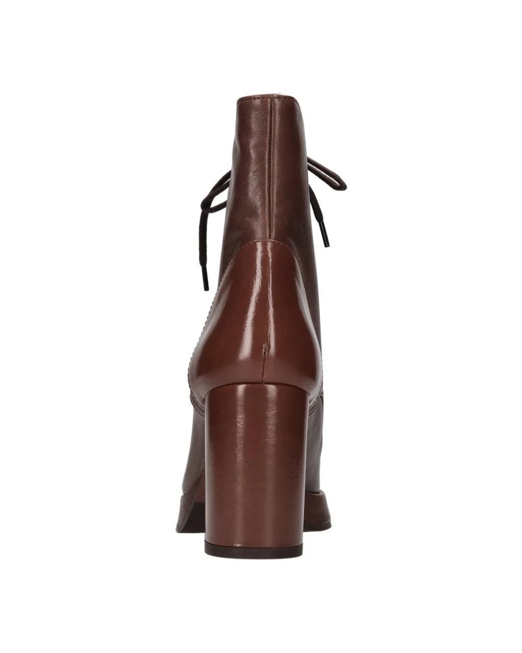 Chie Mihara Brown Lace-Up Boots