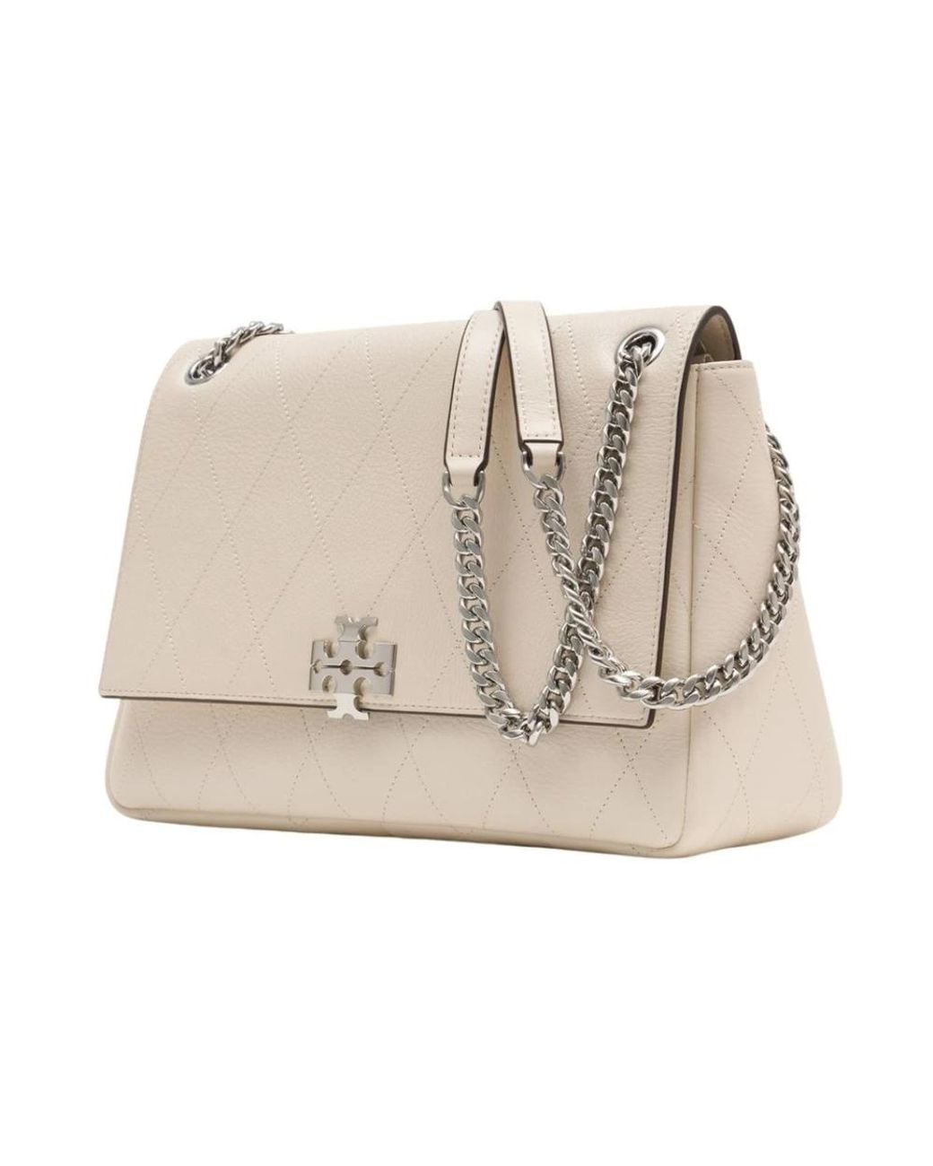 Tory Burch Natural Shoulder Bags
