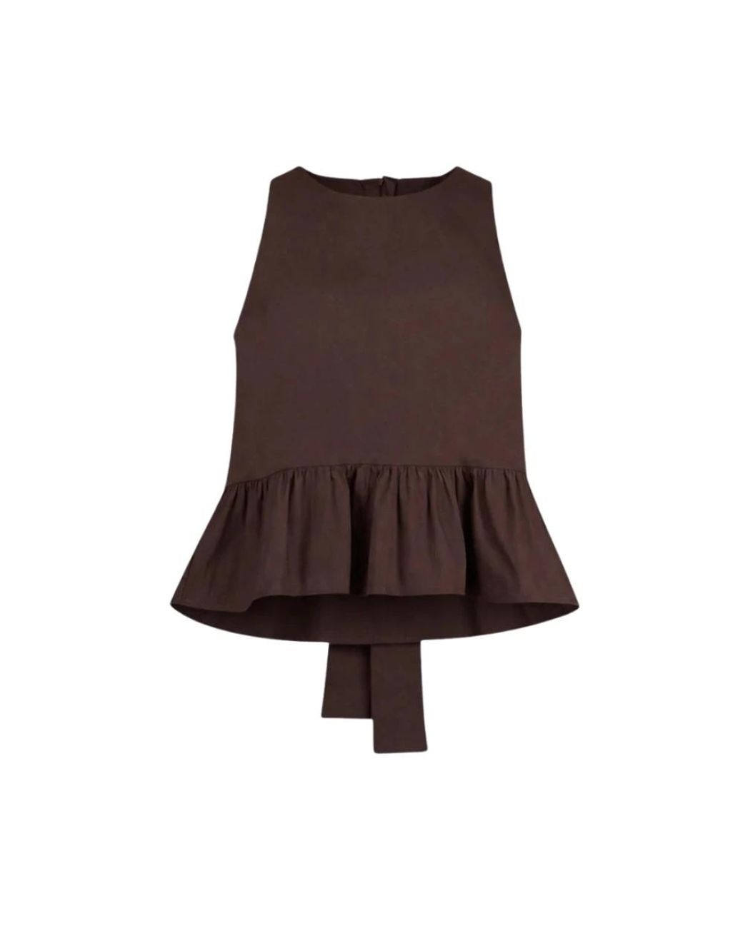 Liu Jo Brown Sleeveless Tops