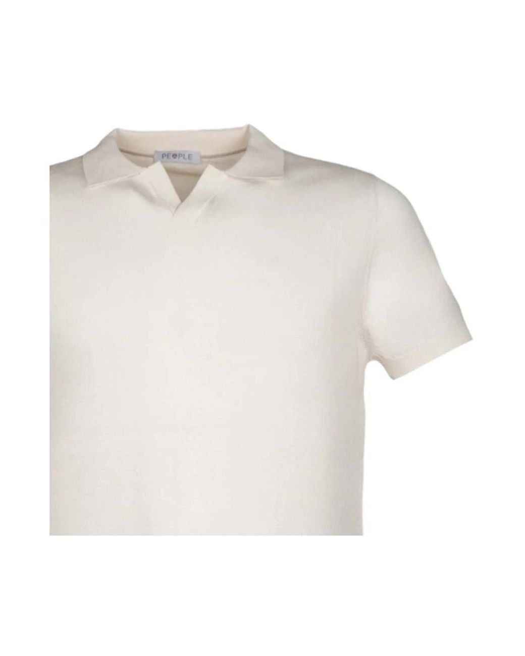People Of Shibuya White Polo Shirts for men