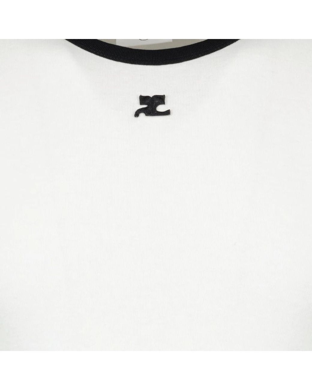 Courreges White T-Shirts for men
