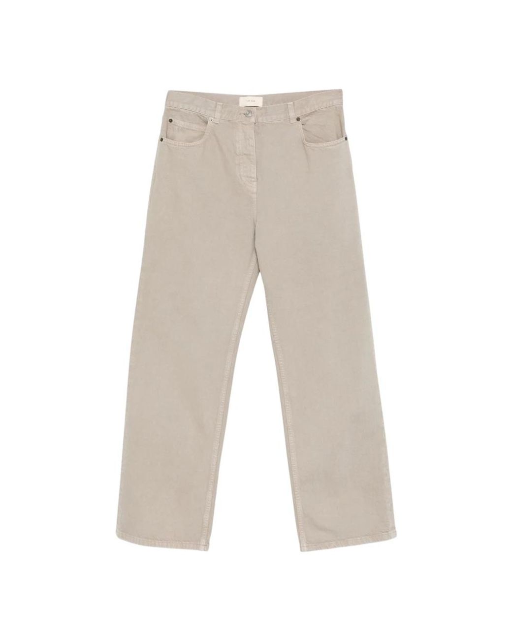 The Row Rechte Jeans in het Gray
