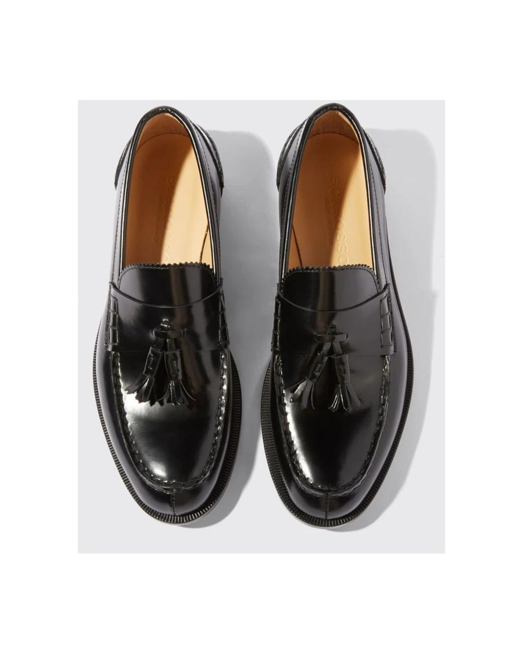 Scarosso Black Loafers