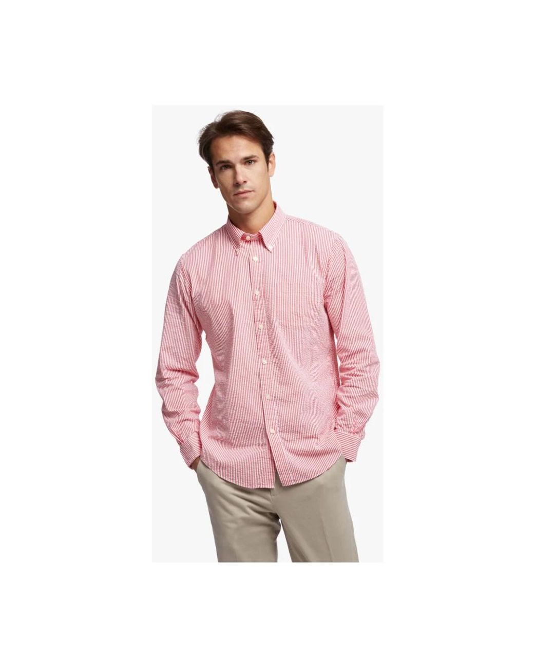 Brooks Brothers Pink Casual Shirts for men