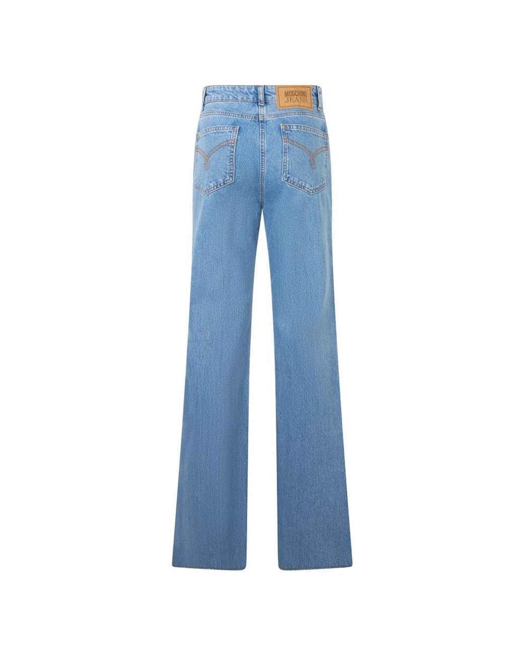 Moschino Blue Wide Jeans