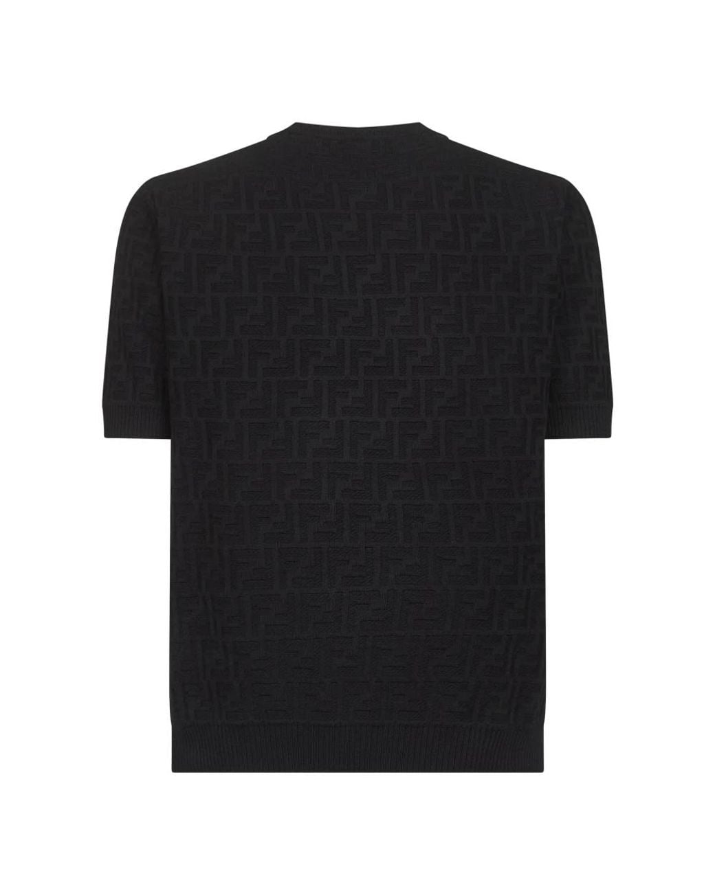 Fendi Black T-Shirts for men
