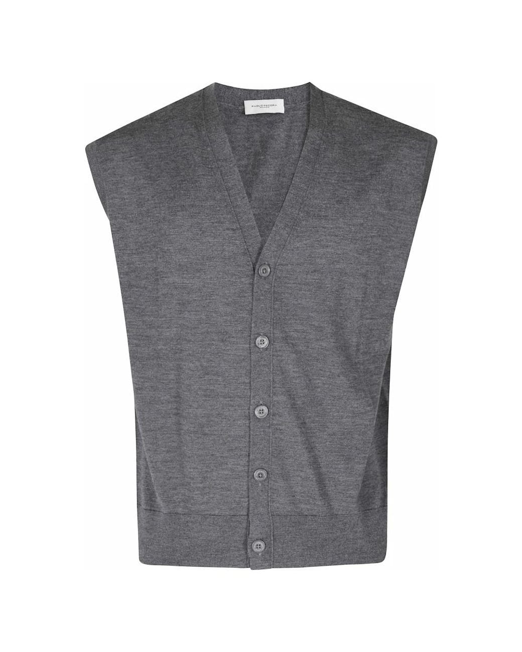 Cardigans di Paolo Pecora in Gray da Uomo