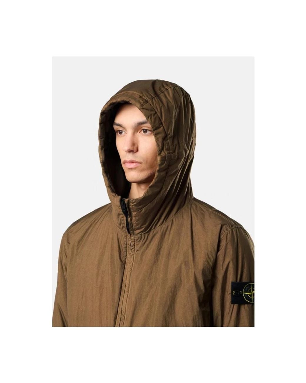 Light Jackets Stone Island de hombre de color Green