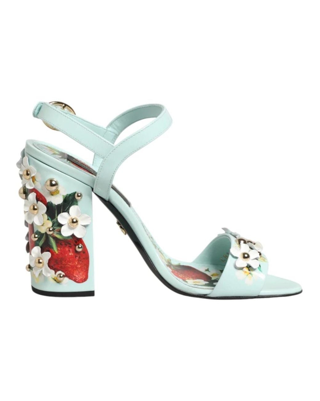Dolce & Gabbana Blue High Heel Sandals