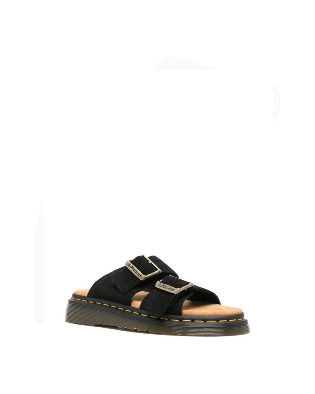 Dr. Martens Black Sliders