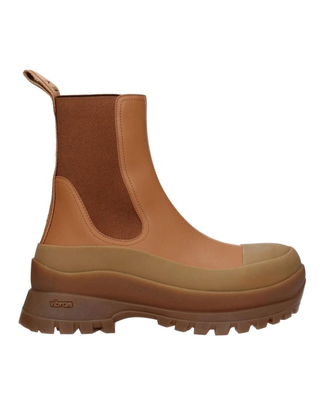 Stella McCartney Brown Chelsea Boots