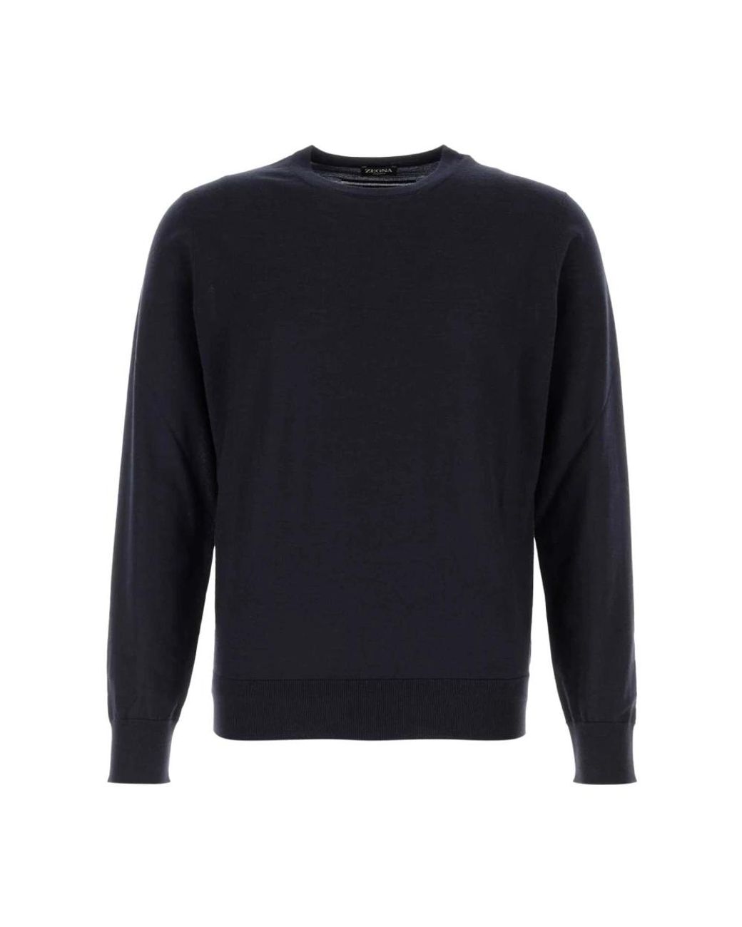 Zegna Blue Cashmere Knitwear for men