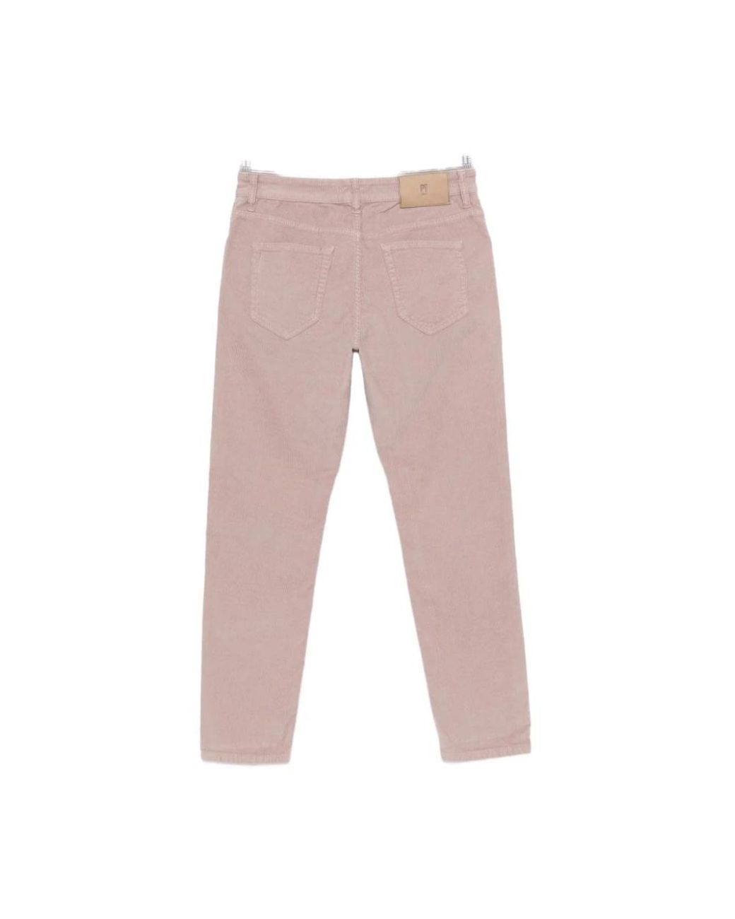 PT Torino Pink Straight Trousers for men