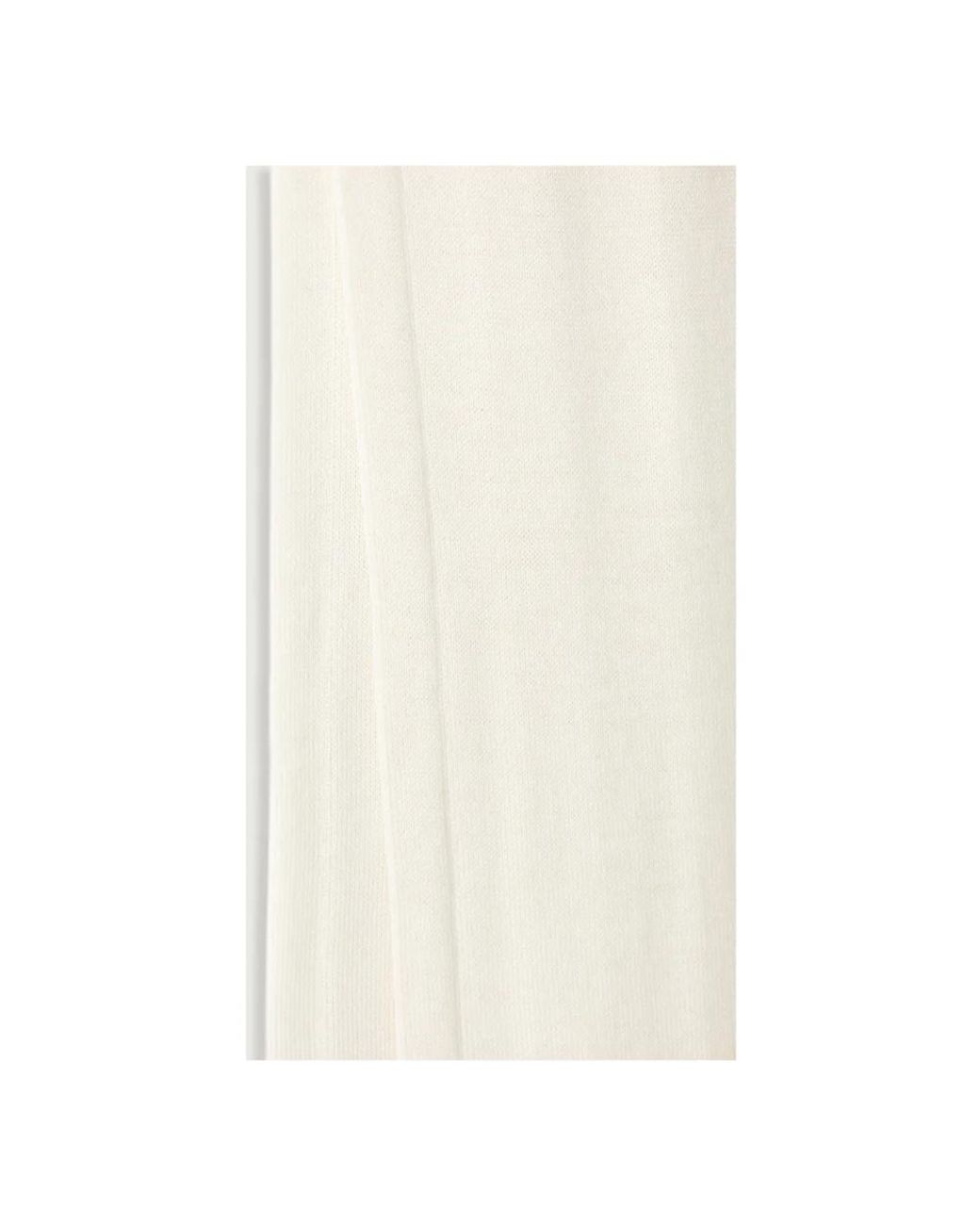Moschino White Wollschal