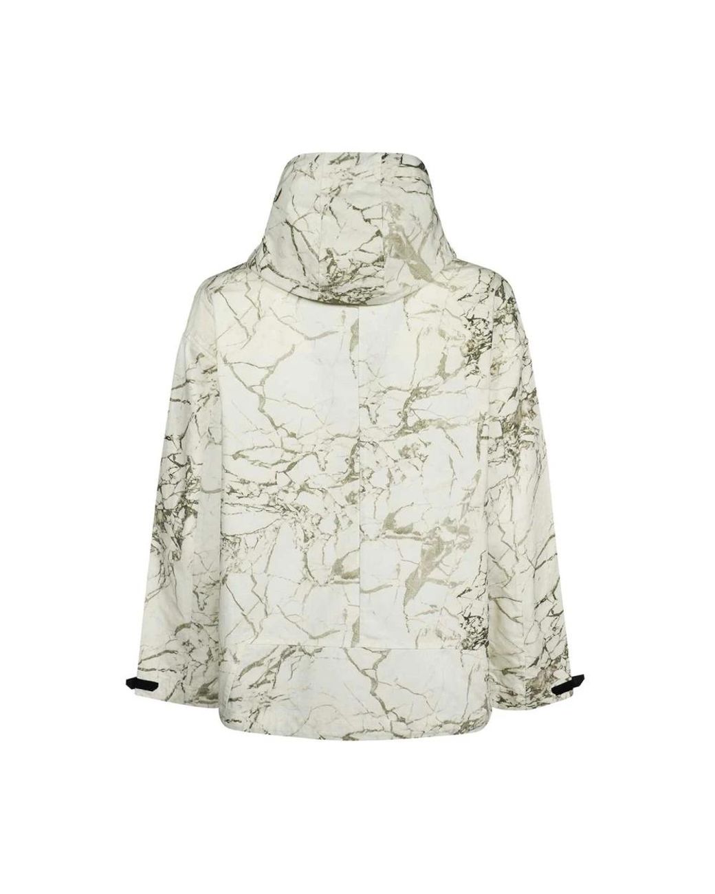 A_COLD_WALL* Jassen ,Veelkleurig ,Katoen Logo Print Hooded Katoenen Jas in het White voor heren