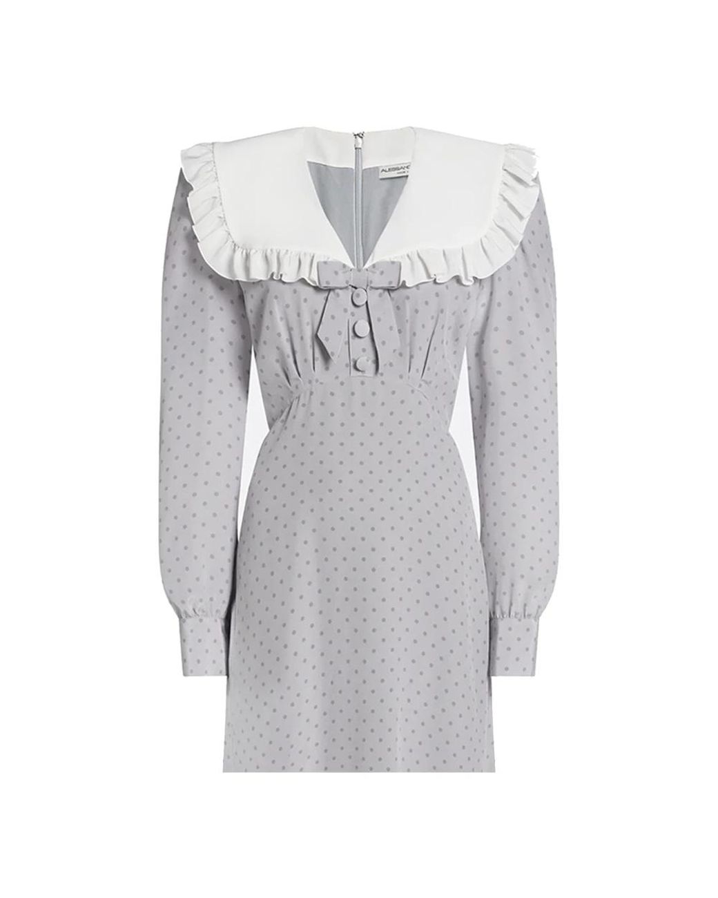 Alessandra Rich Gray Midi Dresses