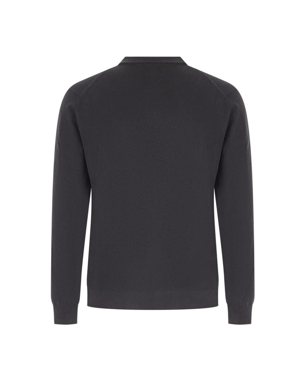 Zanone Blue Round-Neck Knitwear for men