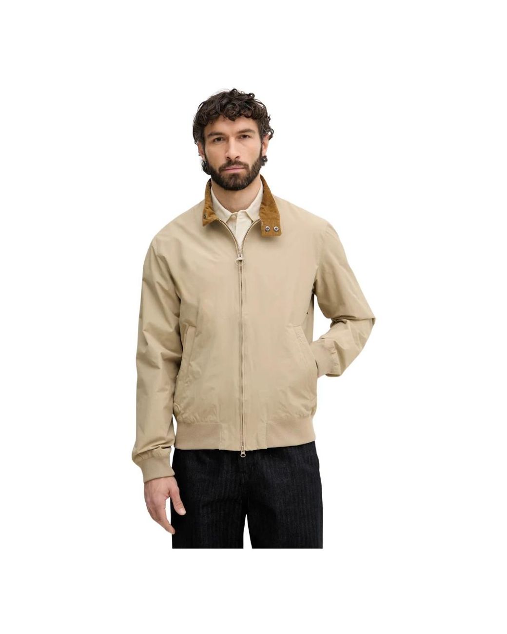 Barbour Royston Casual Jacket in het Natural voor heren