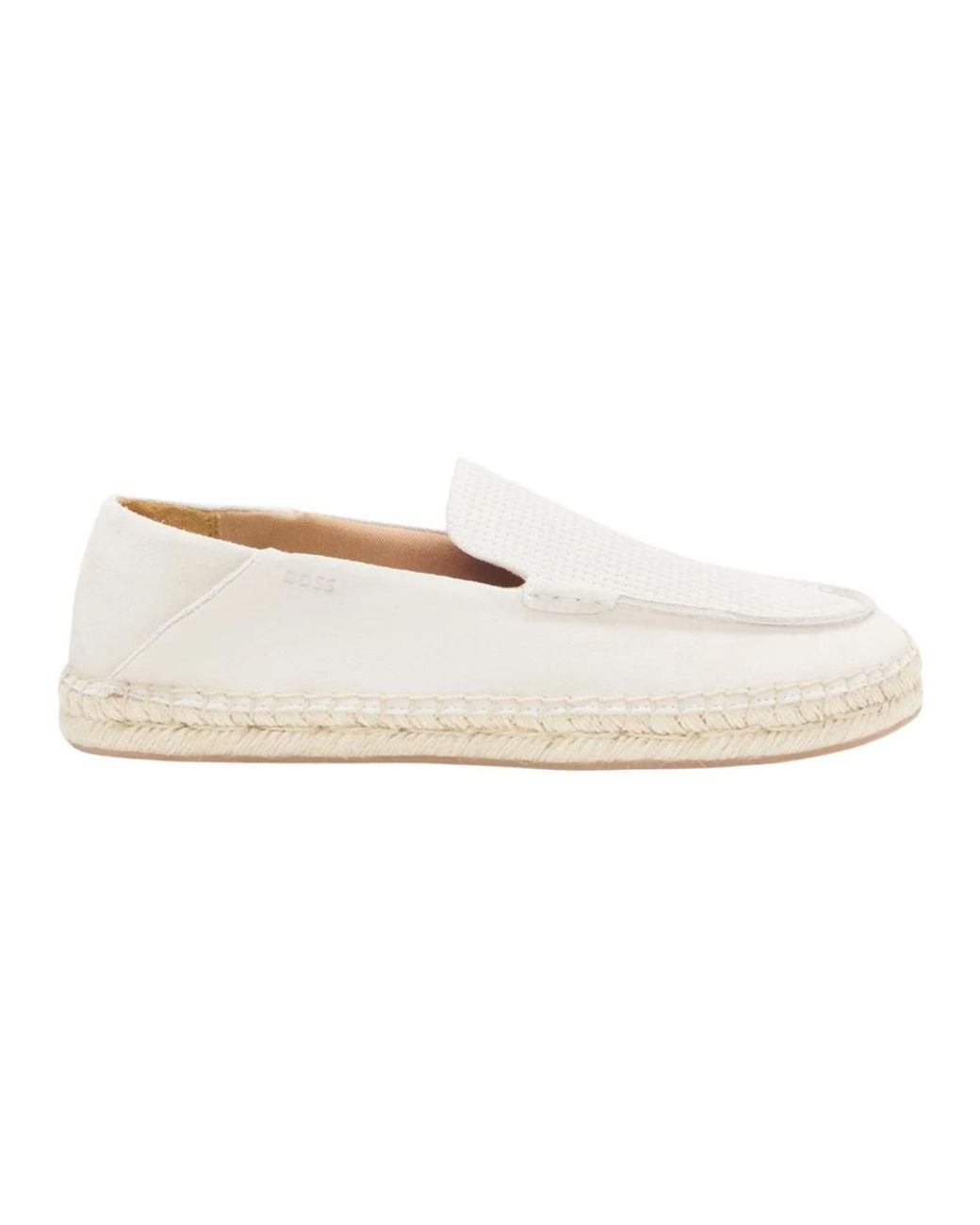Boss White Espadrilles for men