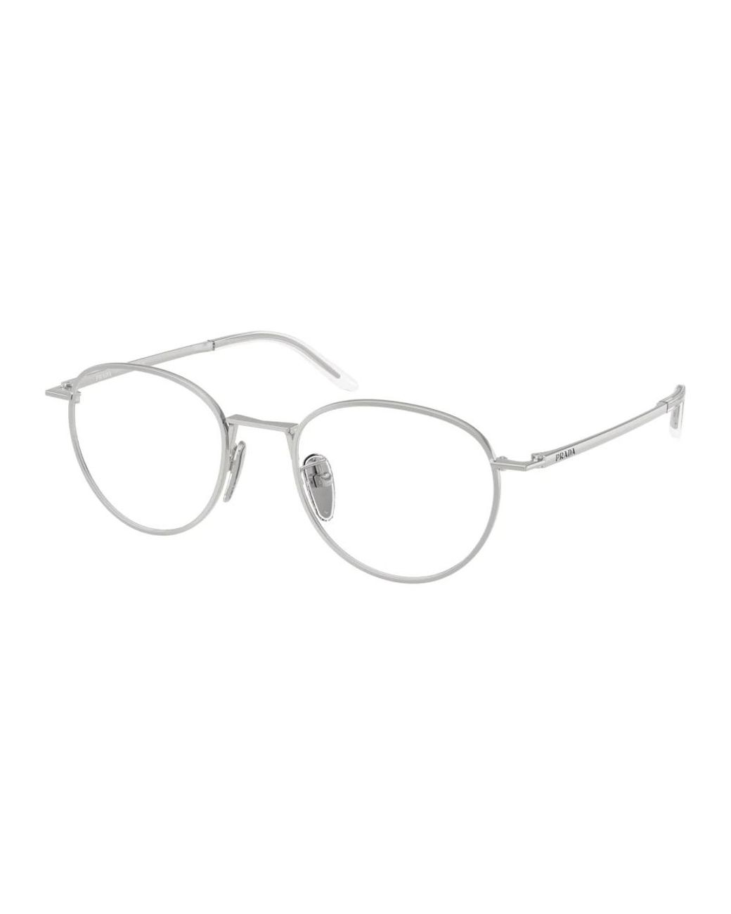 Prada D57Vd Bril in het Metallic