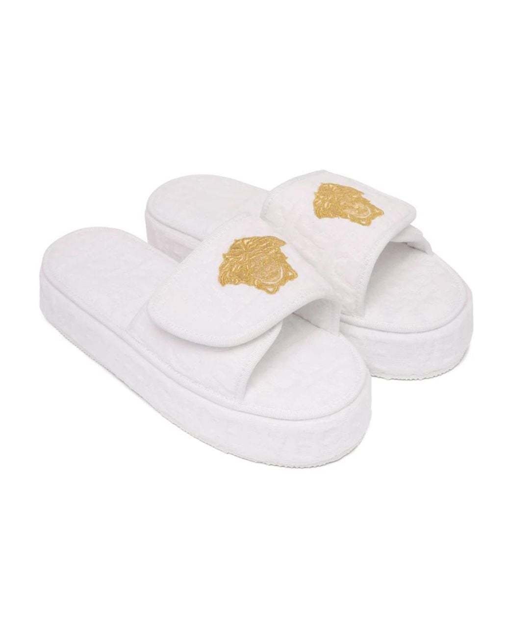 Versace White Sliders