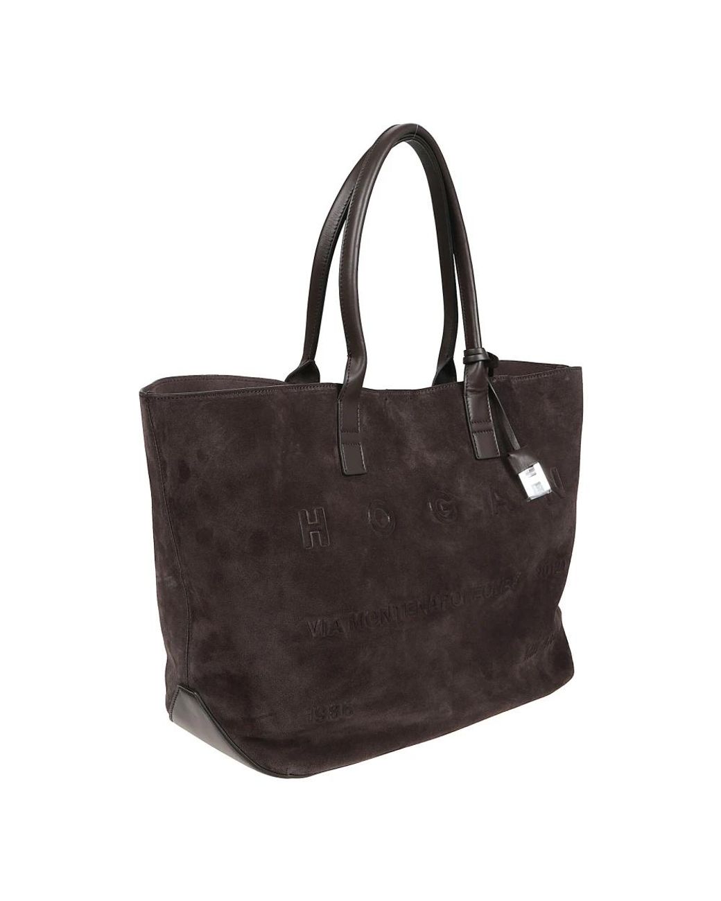 Hogan Black Shopping Bags