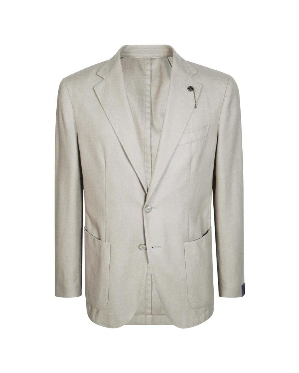 Santaniello Gray Blazers for men