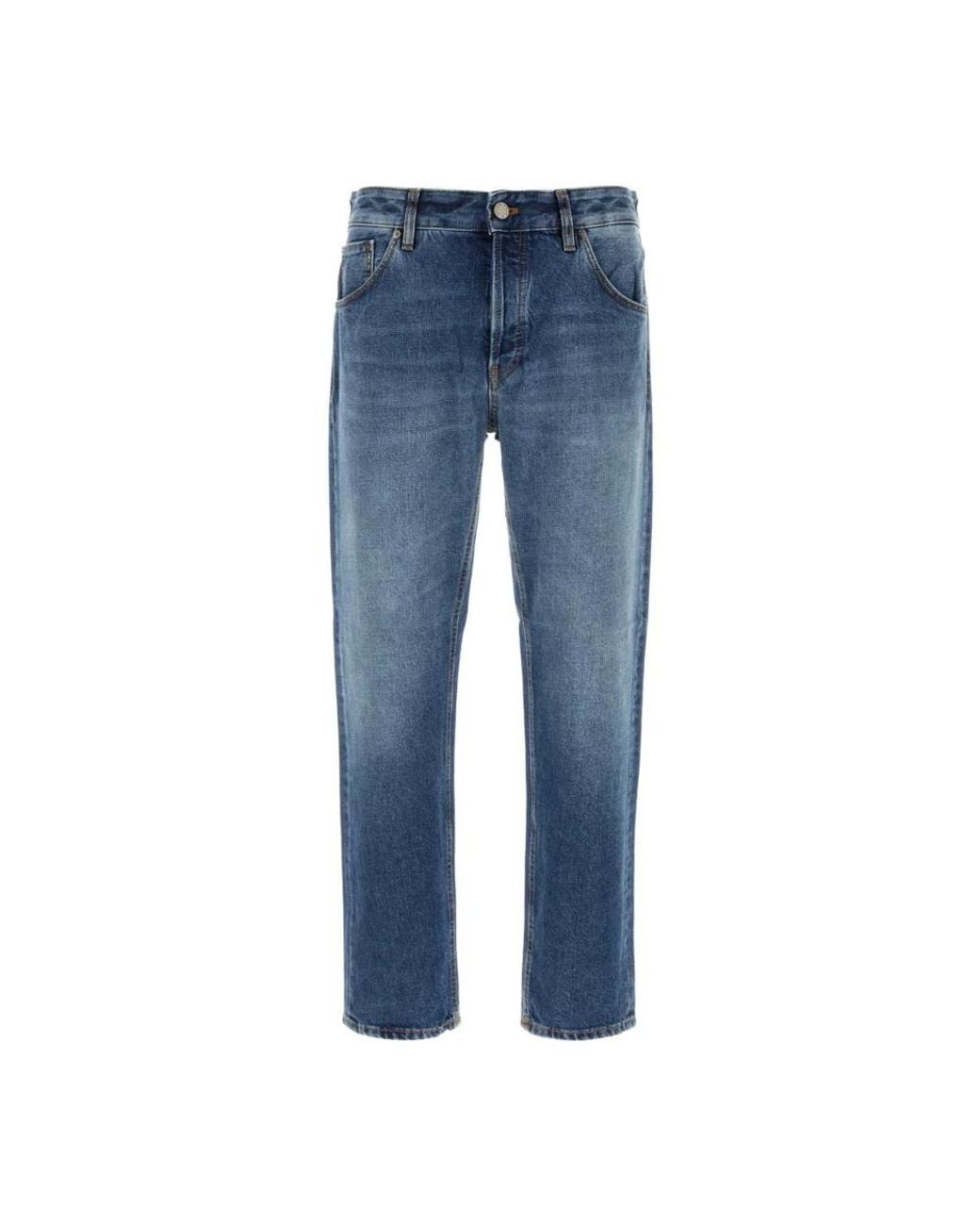 PT Torino Blue Straight Jeans for men