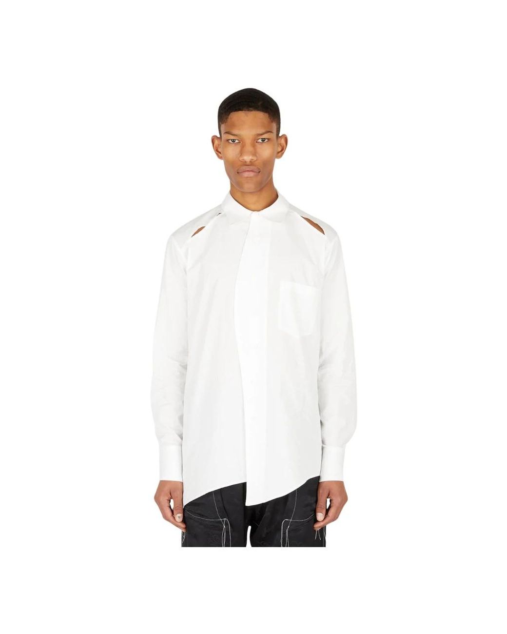 Sulvam White Formal Shirts for men