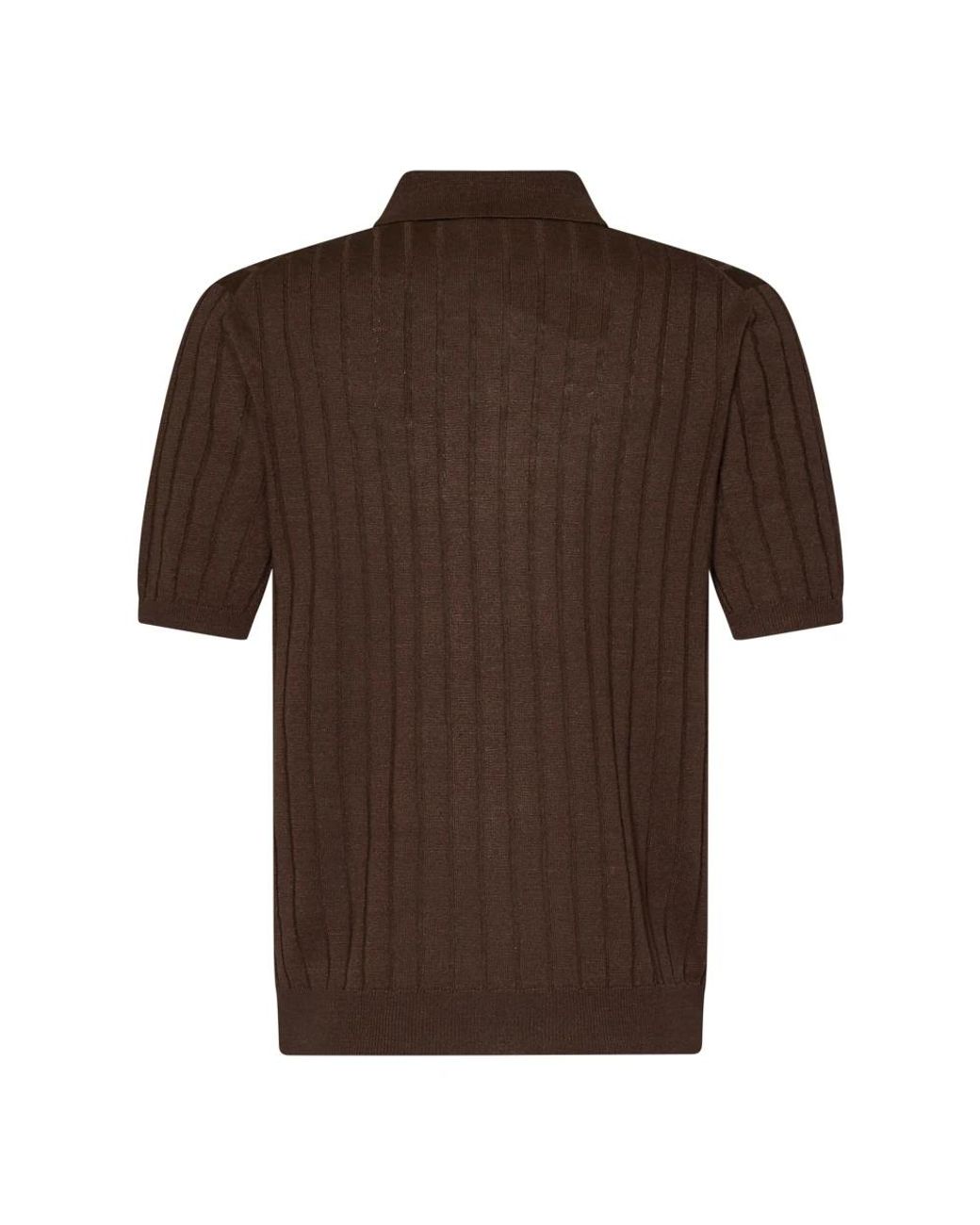 Boglioli Brown Polo Shirts for men