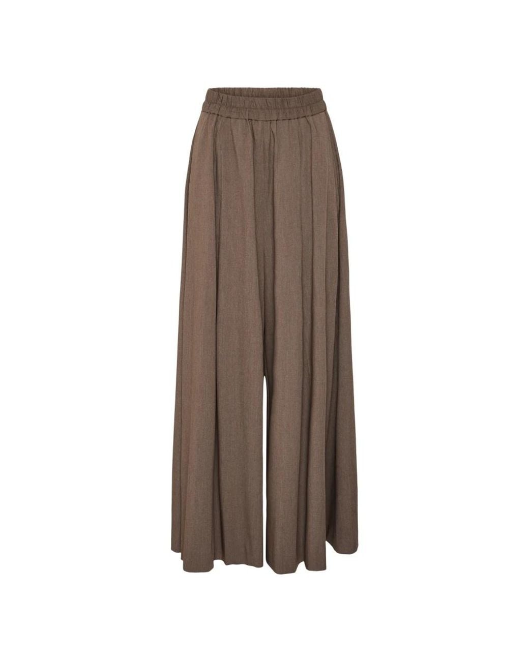 Inwear Brown Wide Trousers