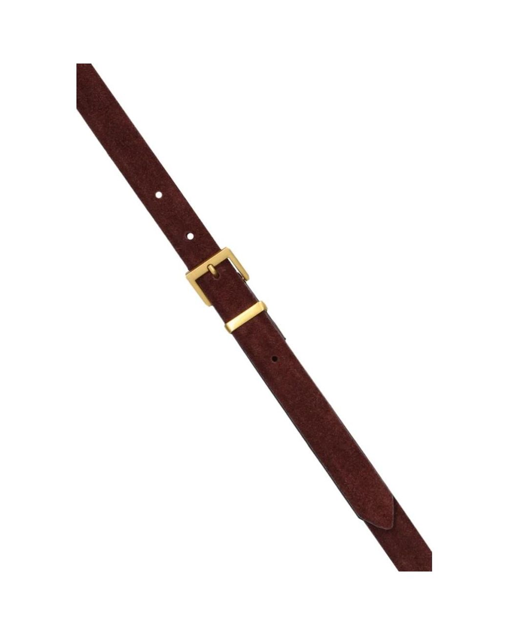Notre-v Brown Roter Wildledergürtel Tulia