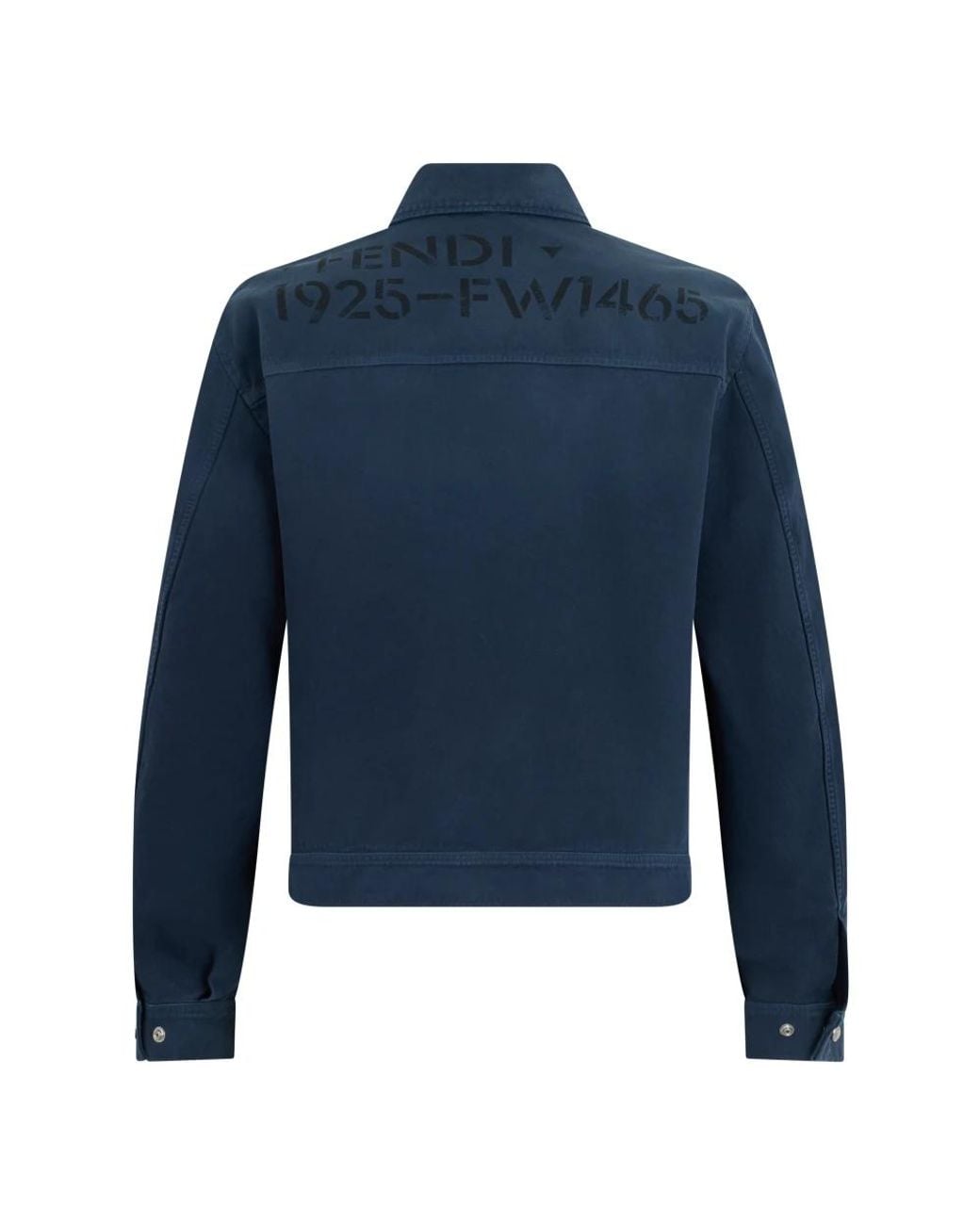 Fendi Blue Light Jackets for men