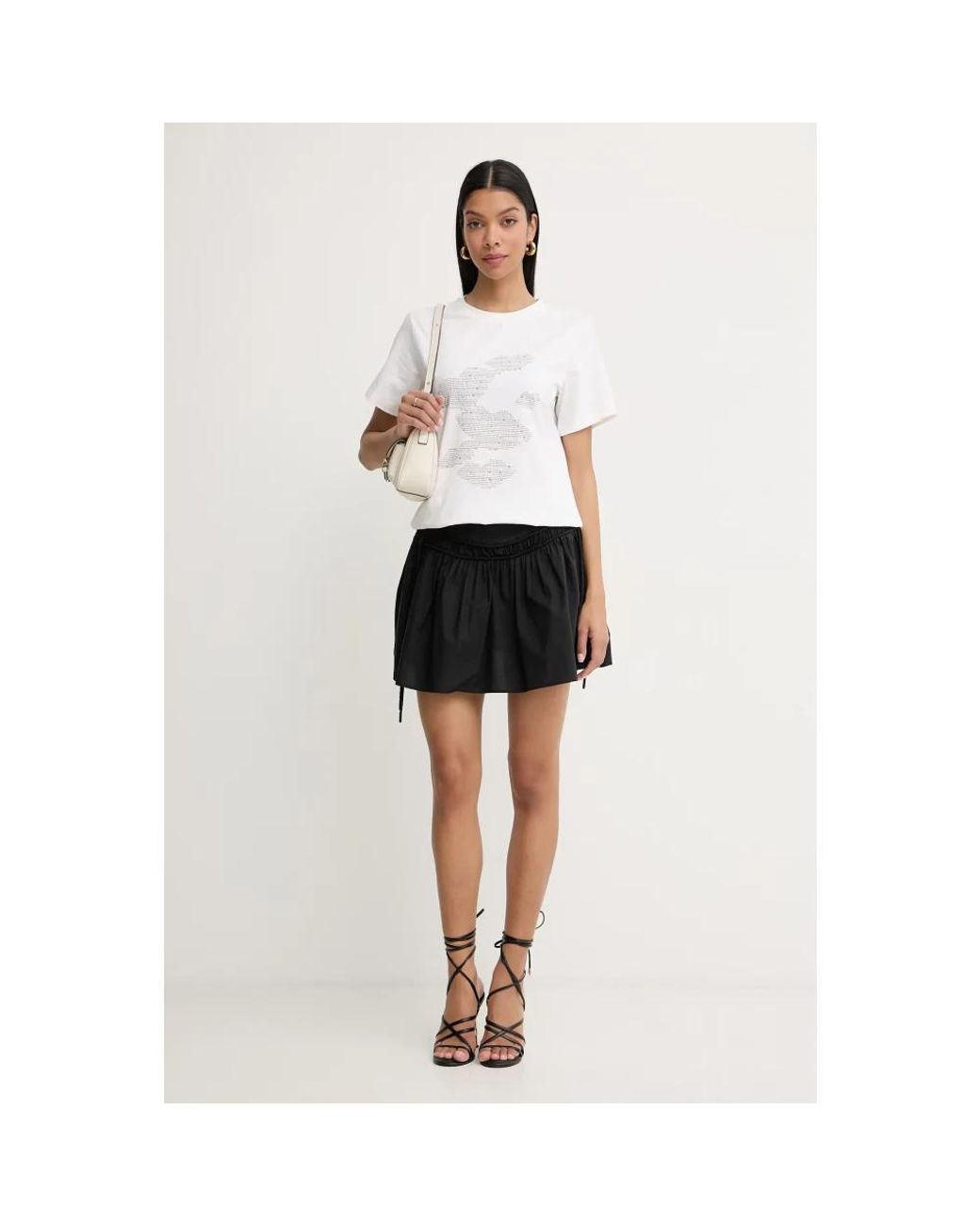Pinko Black Short Skirts