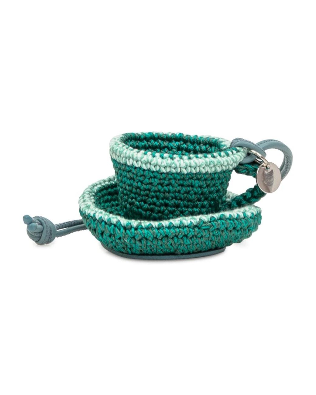 J.W. Anderson Green Keychains for men