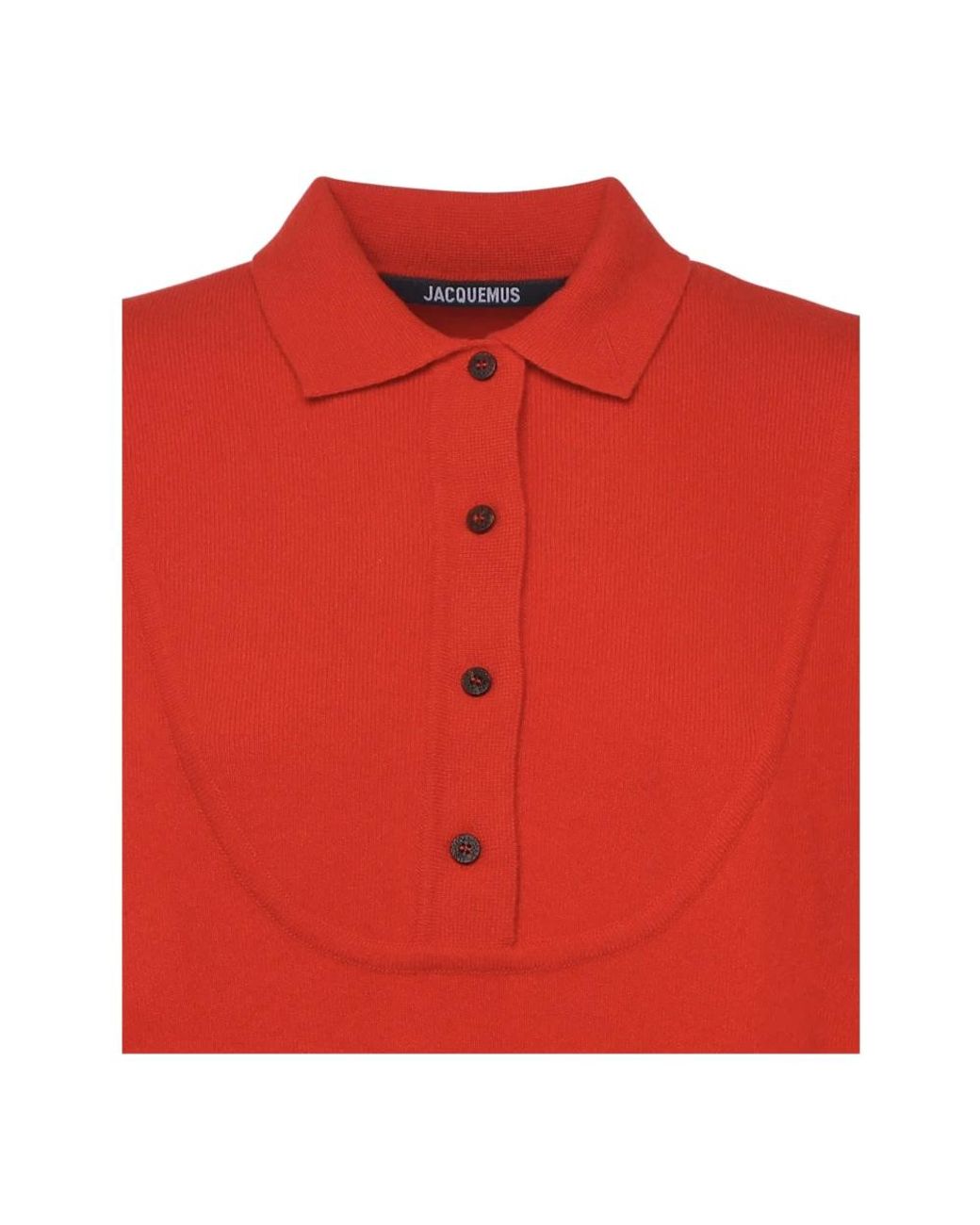 Jacquemus Red Round-Neck Knitwear
