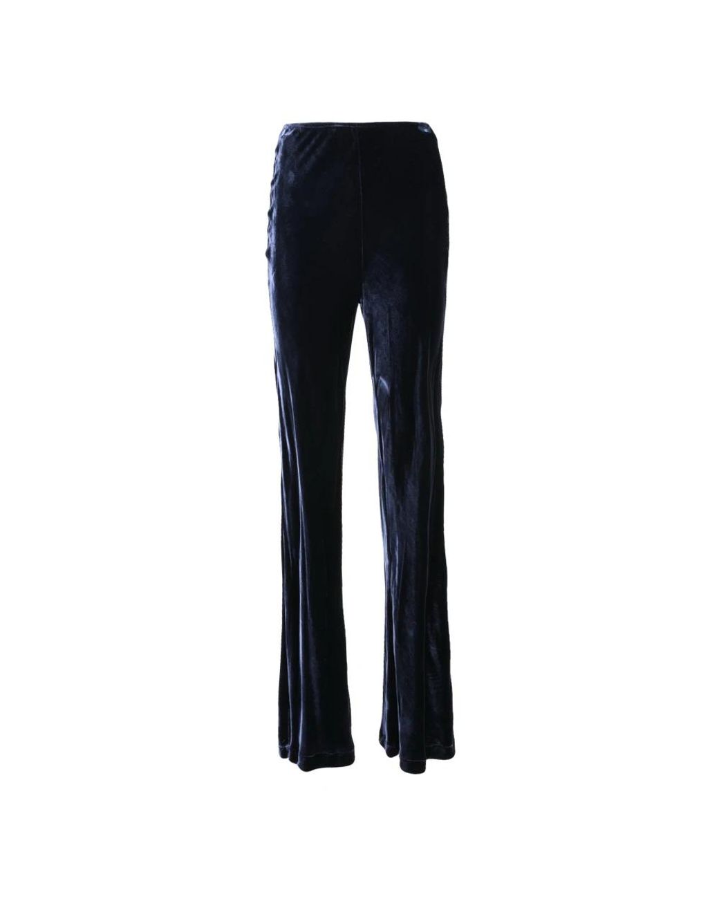 Pink Memories Blue Wide Trousers