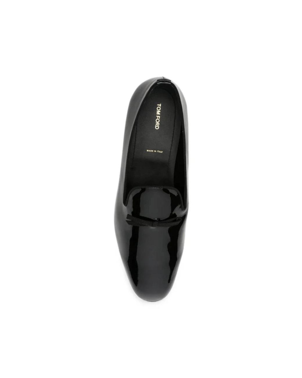 Tom Ford Patent Scott Slipper in Black für Herren