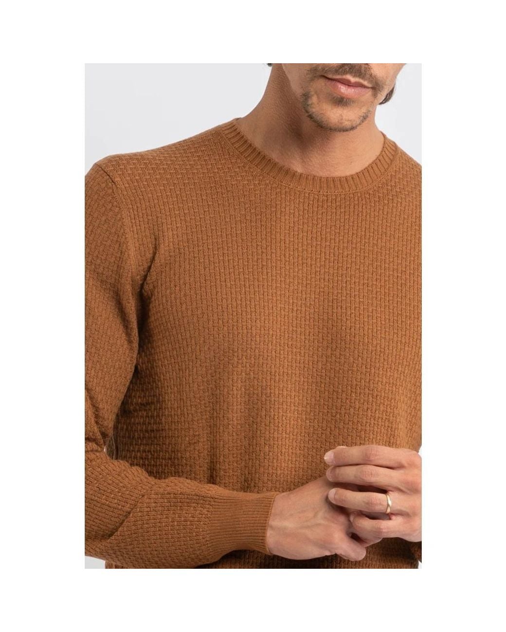 Pulls Gran Sasso pour homme en coloris Brown