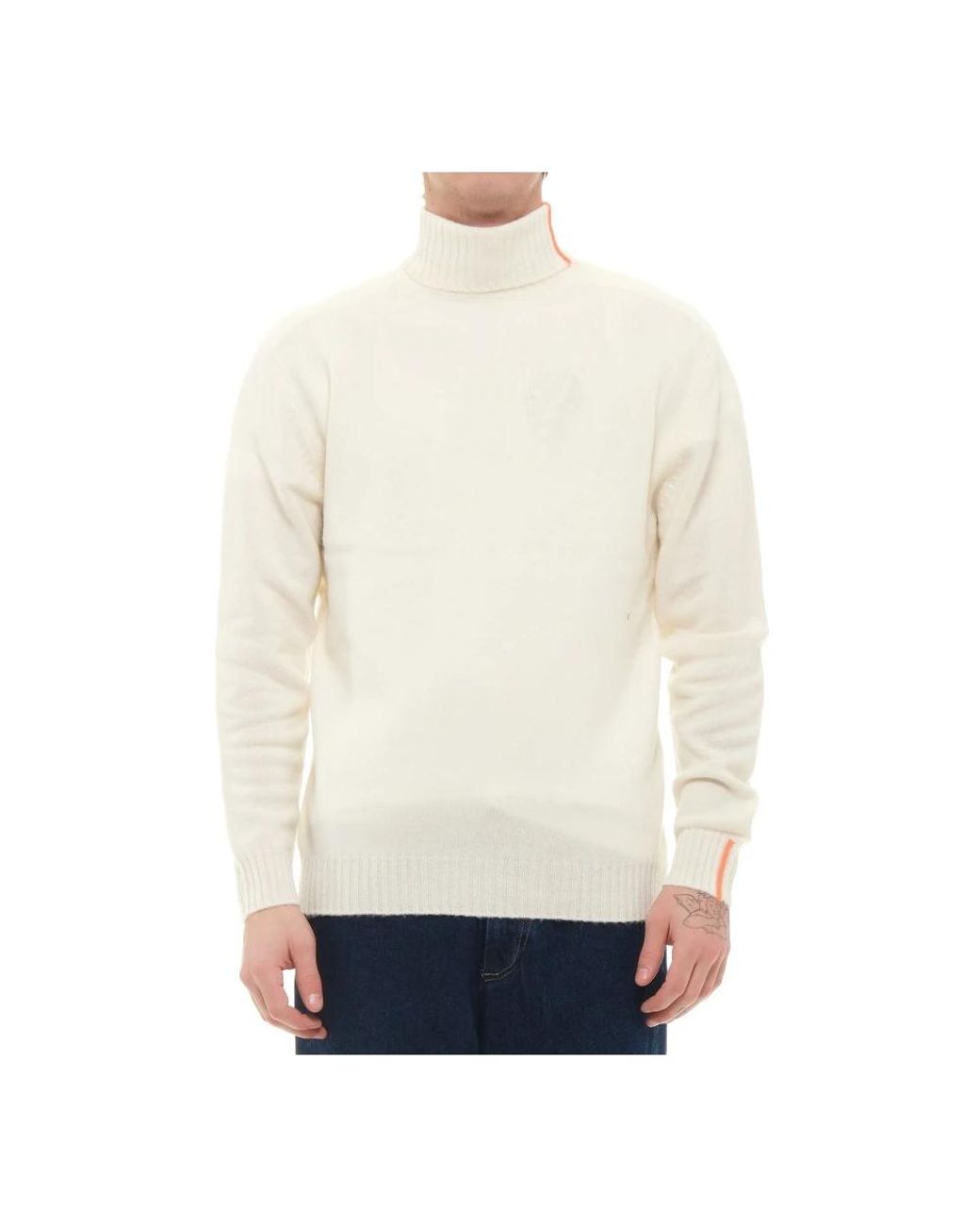 Suns White Turtlenecks for men