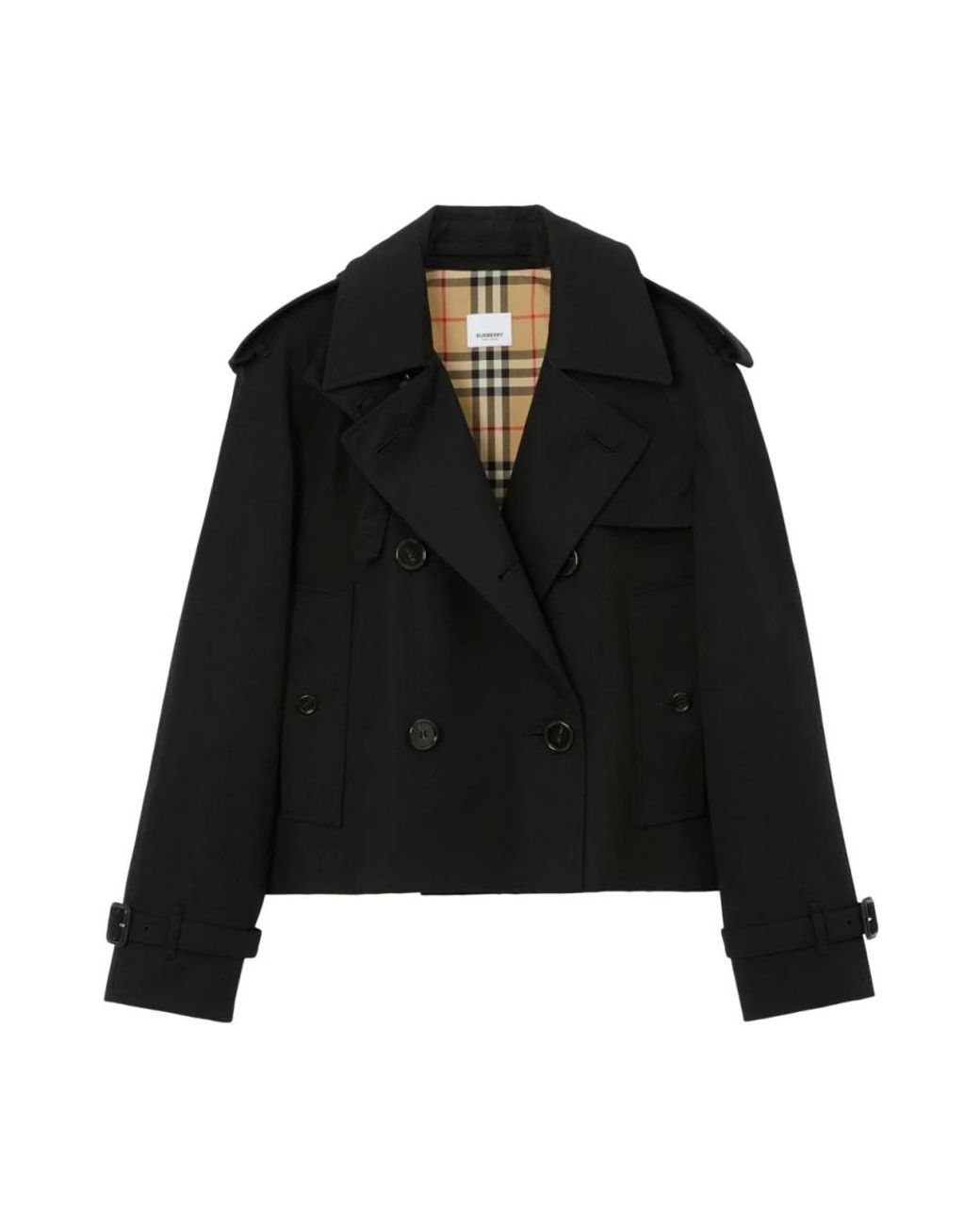 Burberry Haltye Trench Jacket in het Black