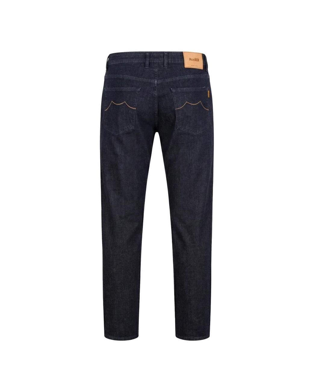 Moorer Blue Slim Fit Jeans for men