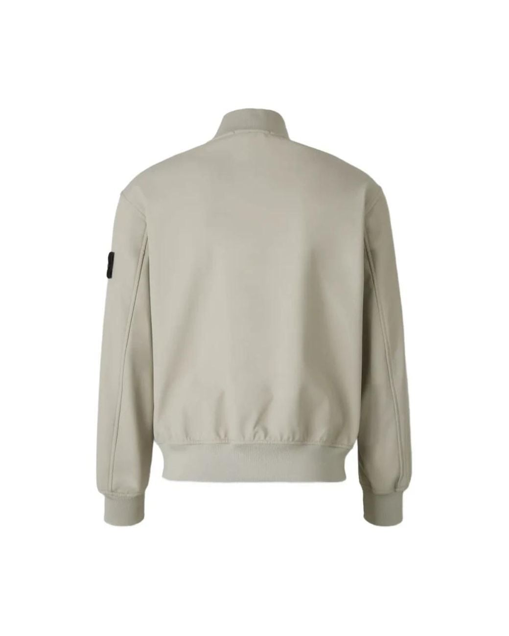 Stone Island Gray Bomber Jackets for men
